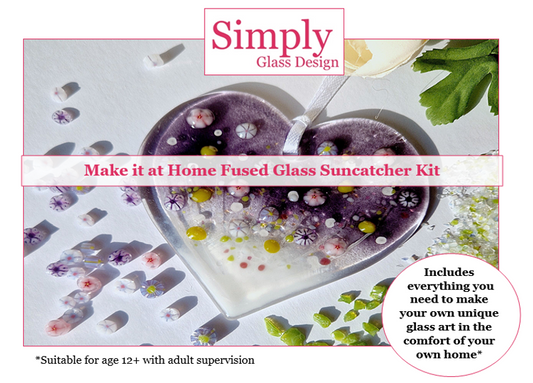 Make it at Home Kit - Purple Heart Suncatcher