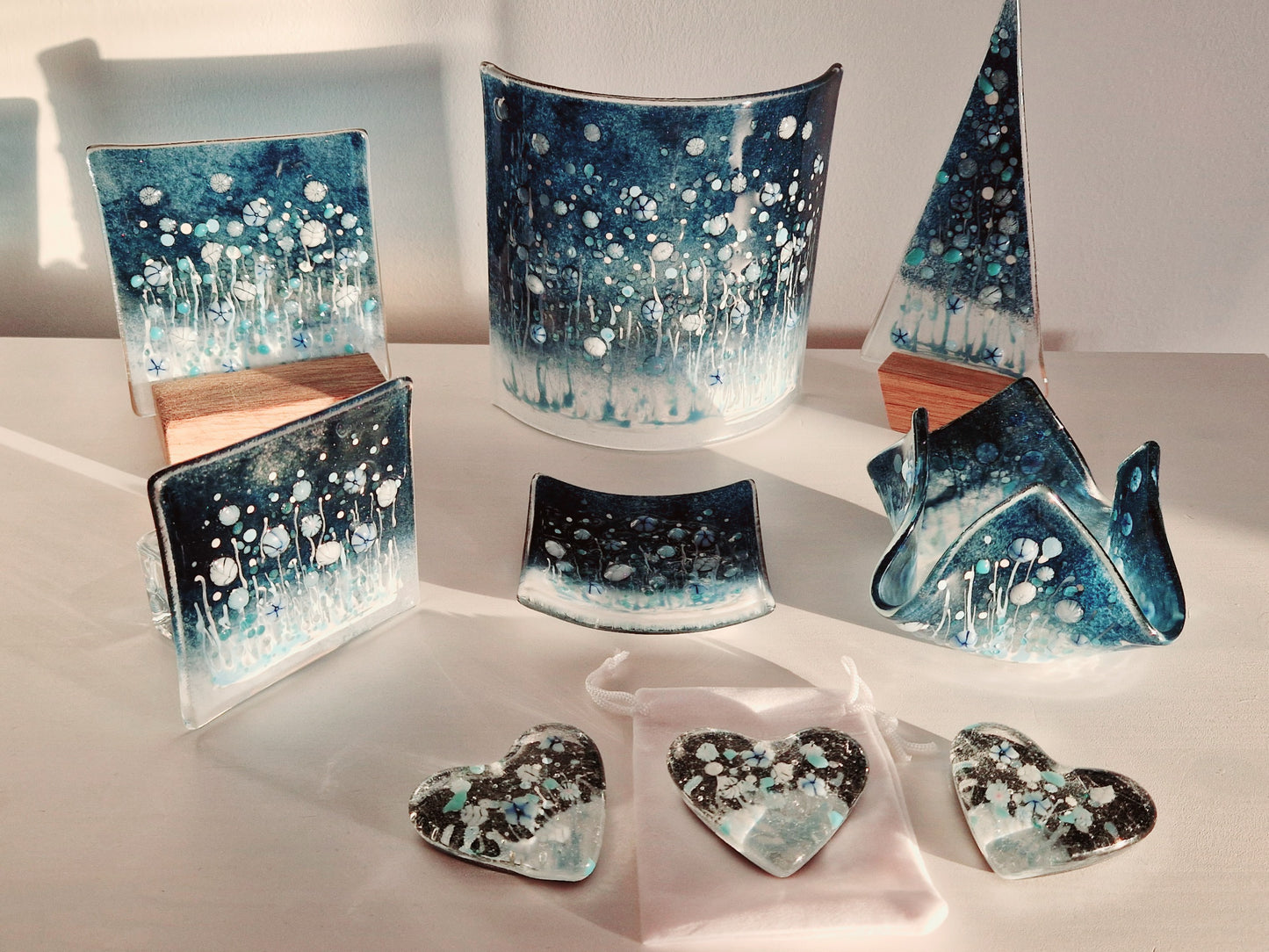 Winter meadow tealight