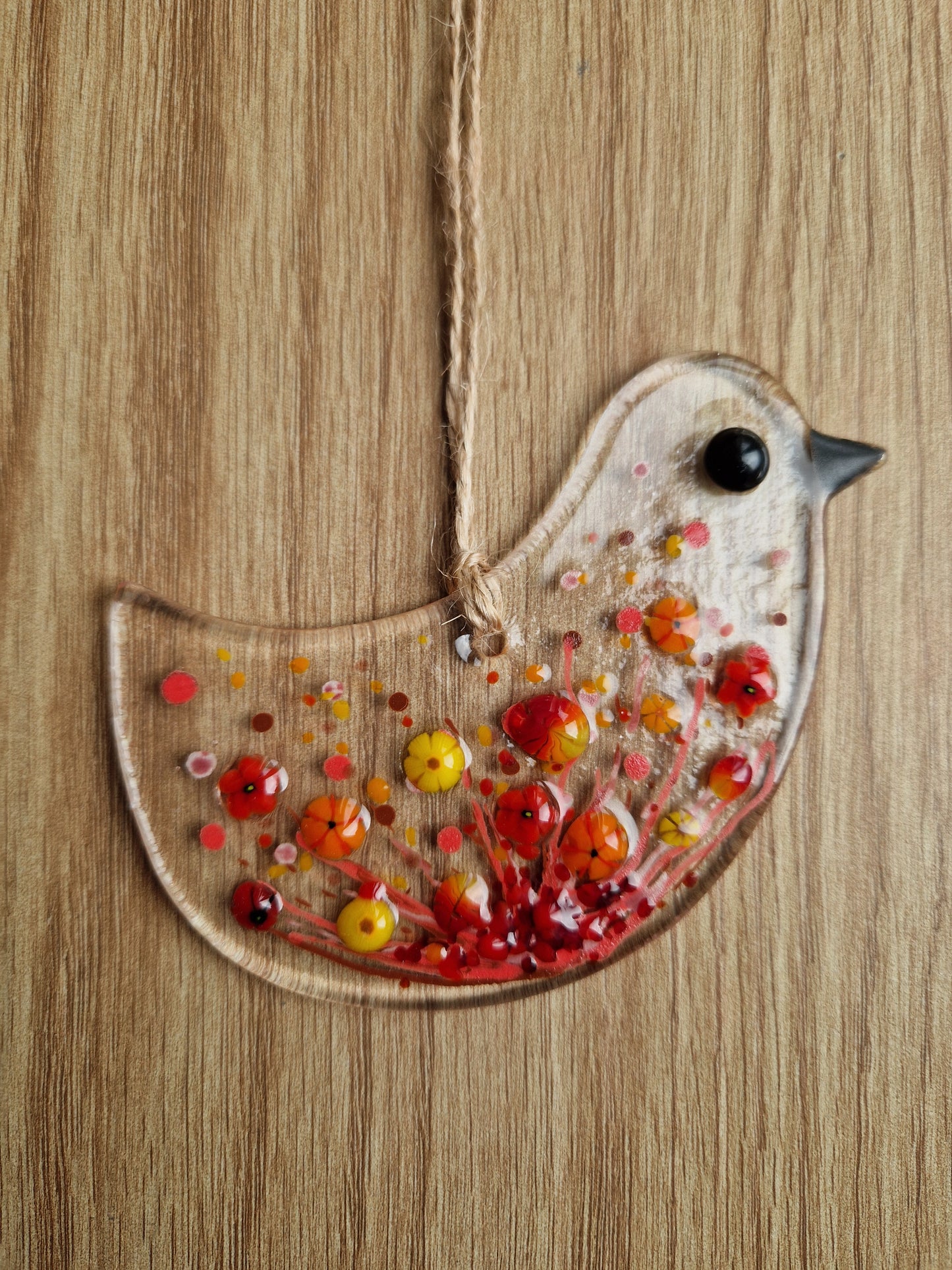 Red Robin hanging ornament