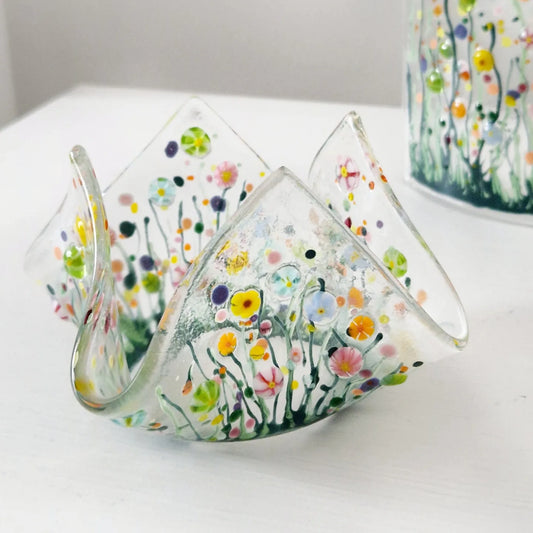 Meadow scarf tealight