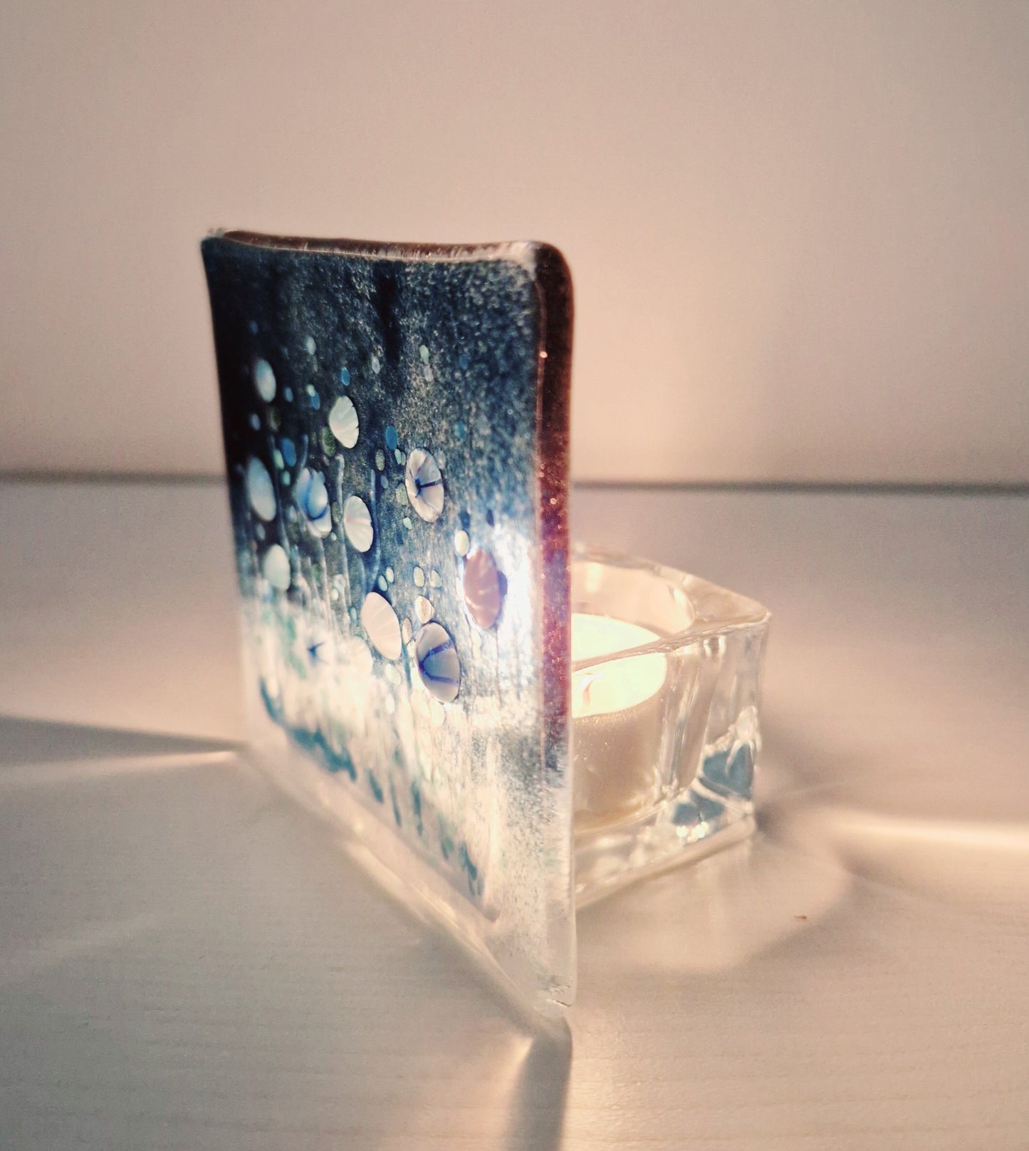 Winter meadow tealight